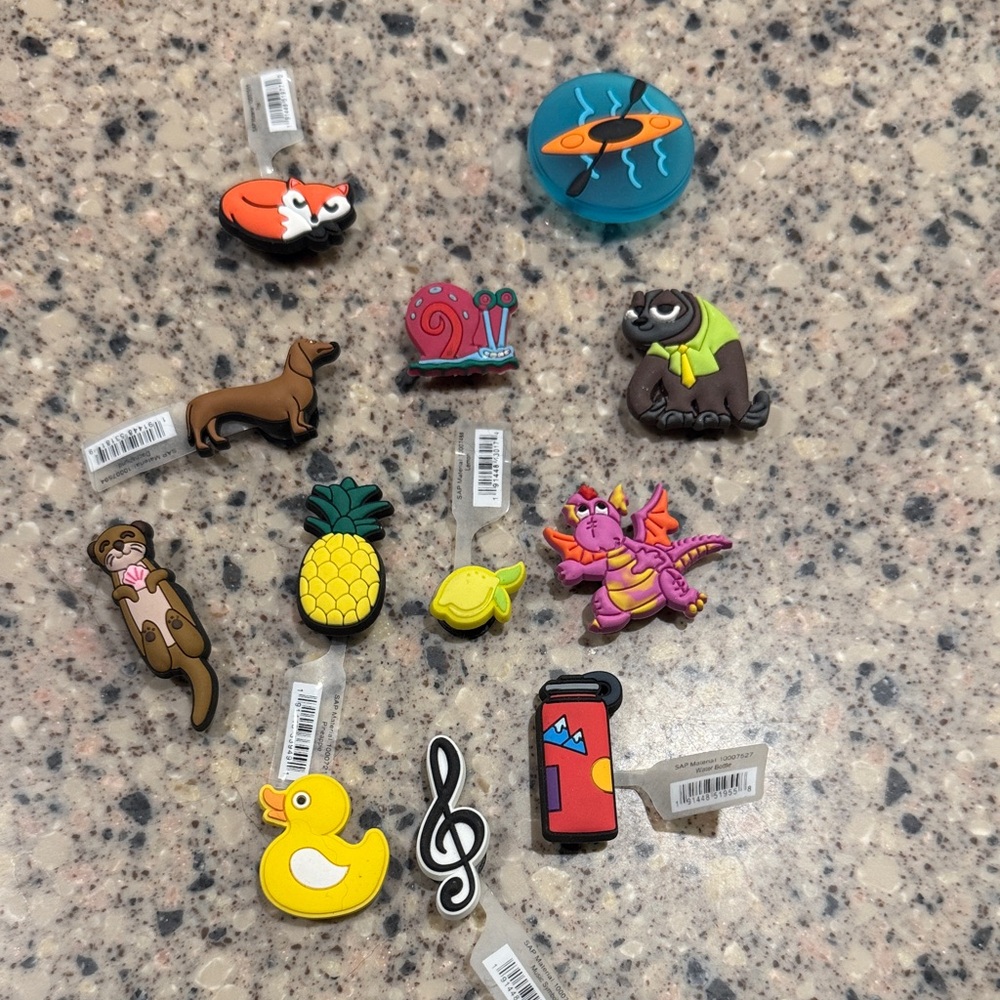 Colorful Kids Shoe Charms Set for CROCS